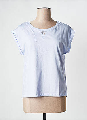 T-shirt manches courtes manches courtes violet LA FIANCEE DU MEKONG femme