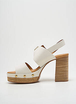 Sandales/nu pieds fermeture boucle(s) bout ouvert blanc SEE BY CHLOÉ femme