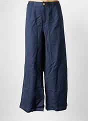 Pantalon large bleu marine LA FIANCEE DU MEKONG pour femme seconde vue