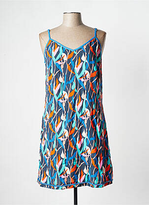 Robe courte sans manche sans manche gris LA FIANCEE DU MEKONG femme