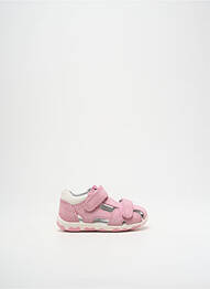 Sandales/nu pieds fermeture boucle(s) bout ouvert rose SUPERFIT fille