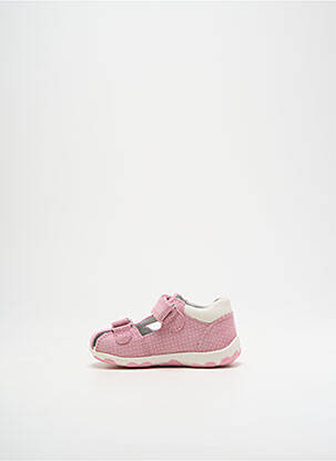 Sandales/nu pieds fermeture boucle(s) bout ouvert rose SUPERFIT fille