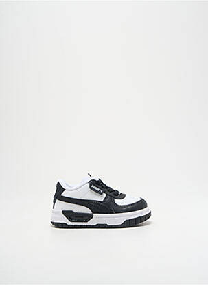 Baskets fermeture lacets bout rond blanc PUMA fille