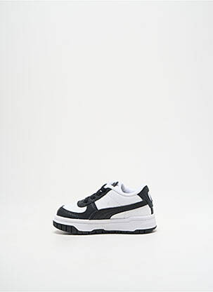 Baskets fermeture lacets bout rond blanc PUMA fille