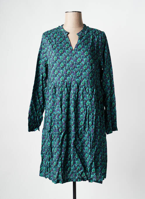 Robe courte vert LA FIANCEE DU MEKONG pour femme