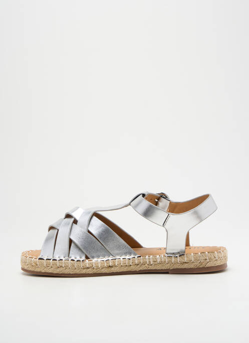 Sandales/Nu pieds argent ARMISTICE pour femme