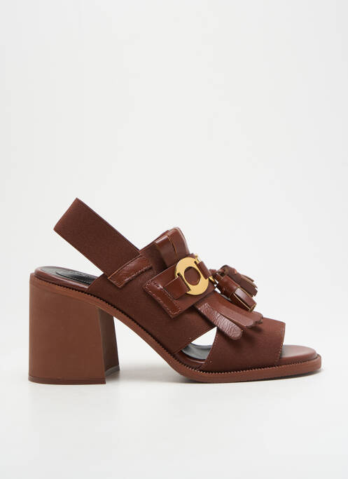 Sandales/Nu pieds marron SEE BY CHLOÉ pour femme