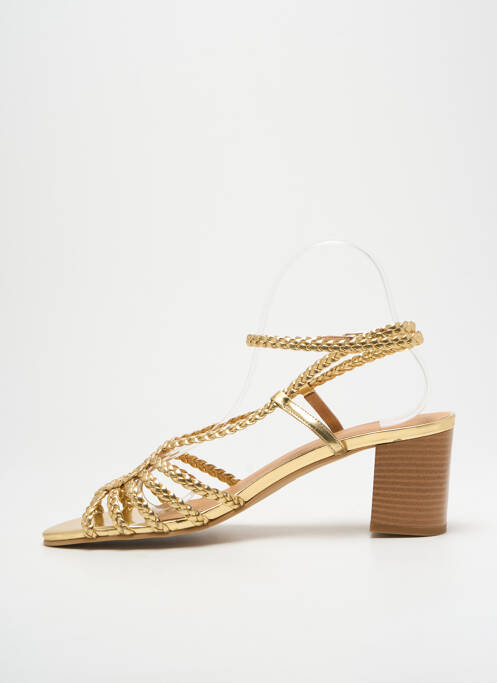 Sandales/Nu pieds or GEORGIA ROSE pour femme