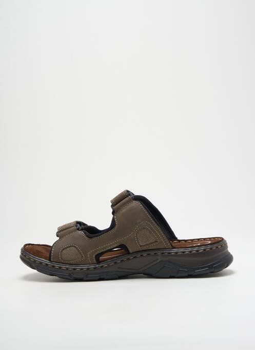 Sandales/Nu pieds vert TBS pour homme