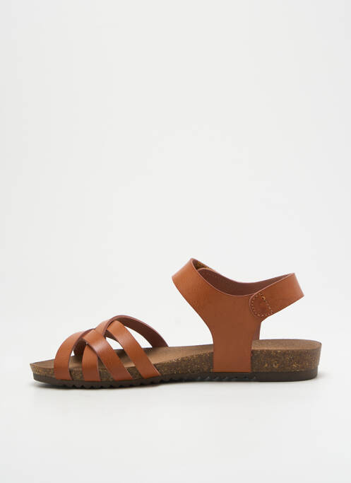 Sandales/Nu pieds marron MUSTANG pour fille