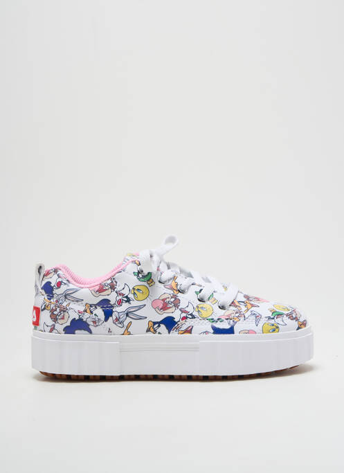 Baskets blanc FILA pour fille