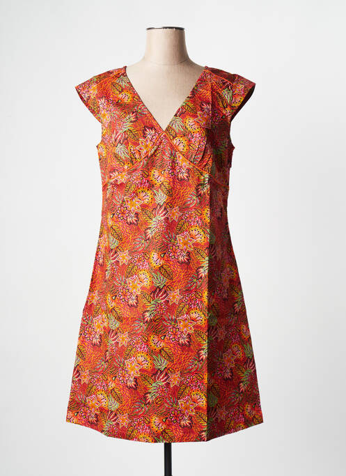Robe courte orange LA FIANCEE DU MEKONG pour femme