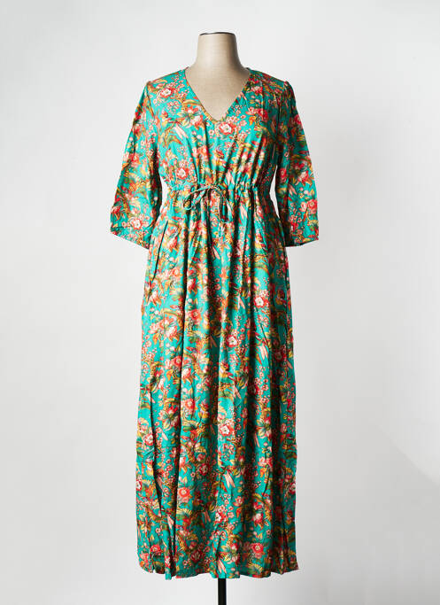 Robe longue vert LA FIANCEE DU MEKONG pour femme