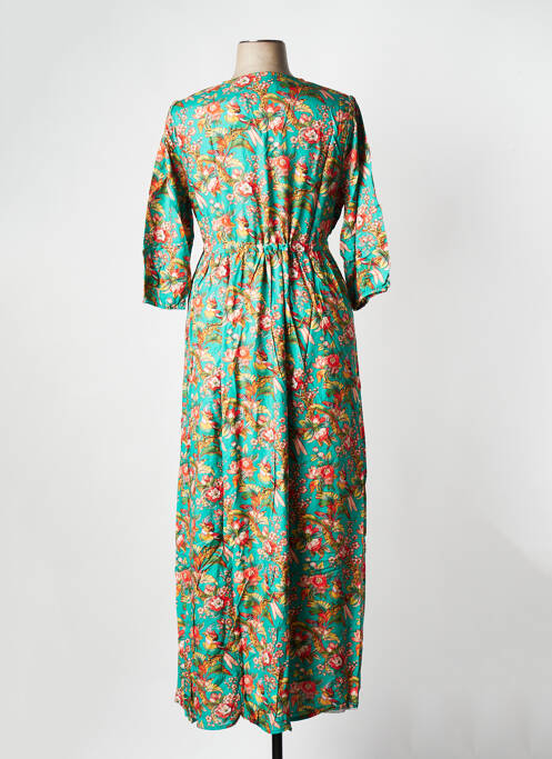 Robe longue vert LA FIANCEE DU MEKONG pour femme