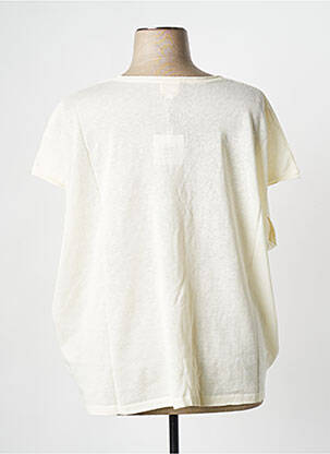 T-shirt manches courtes manches courtes beige LA FIANCEE DU MEKONG femme