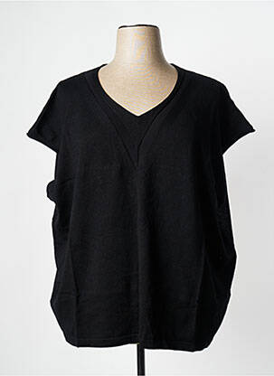 T-shirt manches courtes manches courtes noir LA FIANCEE DU MEKONG femme