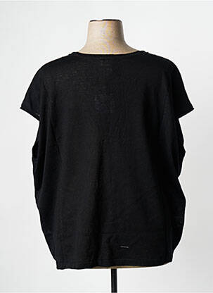 T-shirt manches courtes manches courtes noir LA FIANCEE DU MEKONG femme
