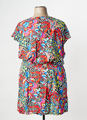 Robe courte manches courtes manches courtes noir LA FIANCEE DU MEKONG femme