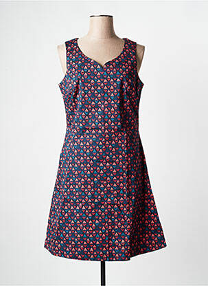 Robe courte sans manche sans manche gris LA FIANCEE DU MEKONG femme