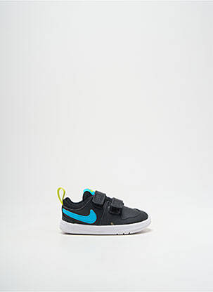 Baskets bout rond bout rond noir NIKE enfant