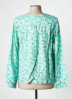 Blouse manches longues manches longues vert LA FIANCEE DU MEKONG femme