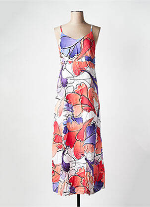 Robe longue sans manche sans manche rouge LA FIANCEE DU MEKONG femme