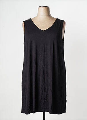 Robe courte sans manche sans manche noir LA FIANCEE DU MEKONG femme