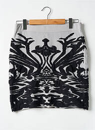Jupe longue noir ICHI femme