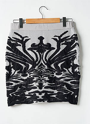 Jupe longue noir ICHI femme
