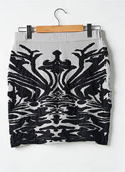 Jupe longue noir ICHI pour femme seconde vue