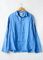 Chemise manches longues bleu DEVRED pour homme seconde vue