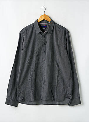 Chemise manches longues noir DEVRED homme