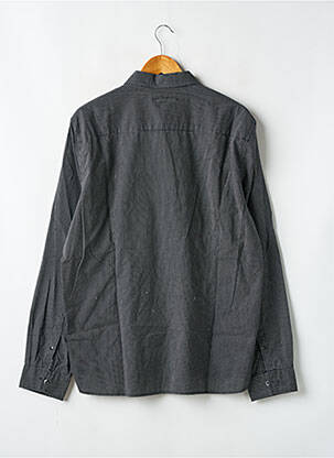 Chemise manches longues noir DEVRED homme