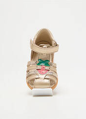 Sandales/Nu pieds or BOPY pour fille seconde vue