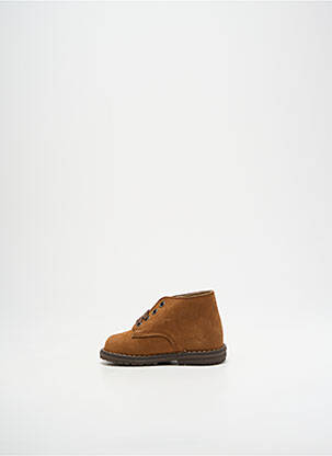 Bottillons fermeture lacets marron BOPY enfant
