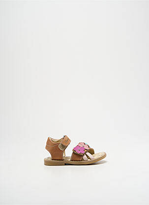 Sandales/nu pieds fermeture boucle(s) bout ouvert marron PRIMIGI fille