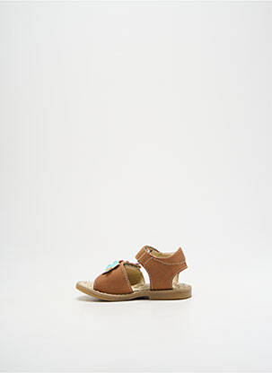 Sandales/nu pieds fermeture boucle(s) bout ouvert marron PRIMIGI fille