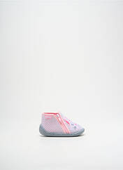 Chaussons/Pantoufles rose TOOTI pour fille seconde vue