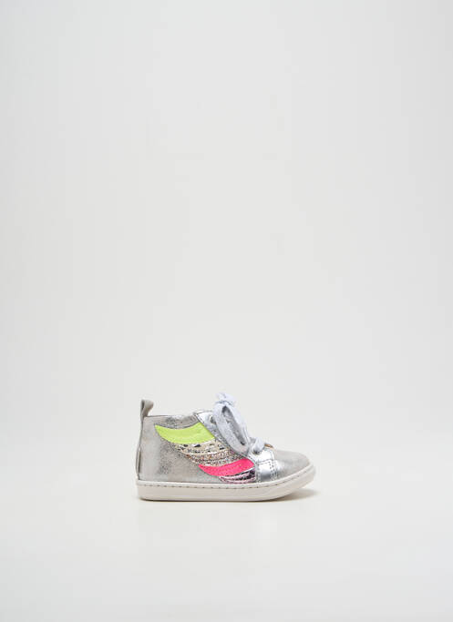 Bottillons argent SHOO POM fille