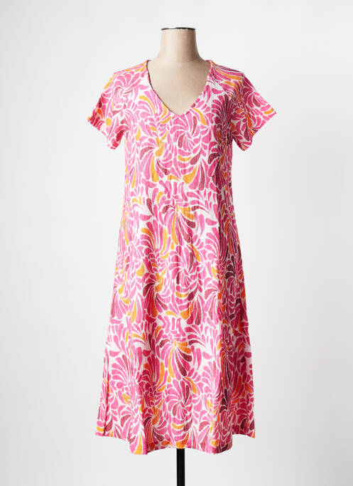 Robe longue rose LA FIANCEE DU MEKONG pour femme