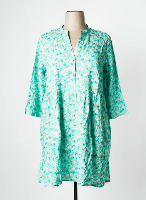 Robe courte vert LA FIANCEE DU MEKONG pour femme