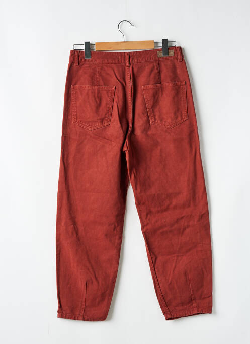 Jean coupe Mom marron clair LA FEE MARABOUTEE pour femme