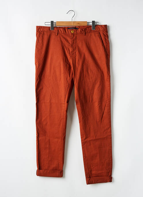 Pantalon chino marron SCOTCH & SODA pour homme