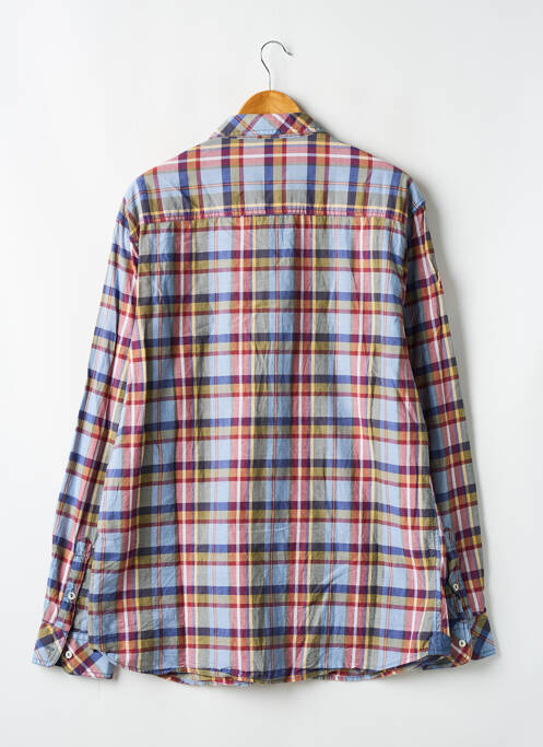 Chemise manches longues bleu KAPORAL pour homme