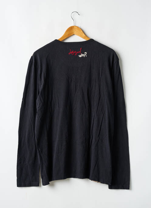 Pull noir DESIGUAL homme