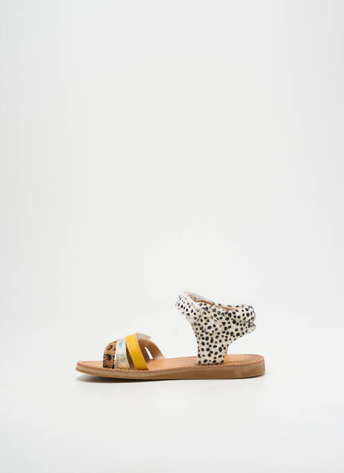 Sandales/Nu pieds jaune SHOESME pour fille
