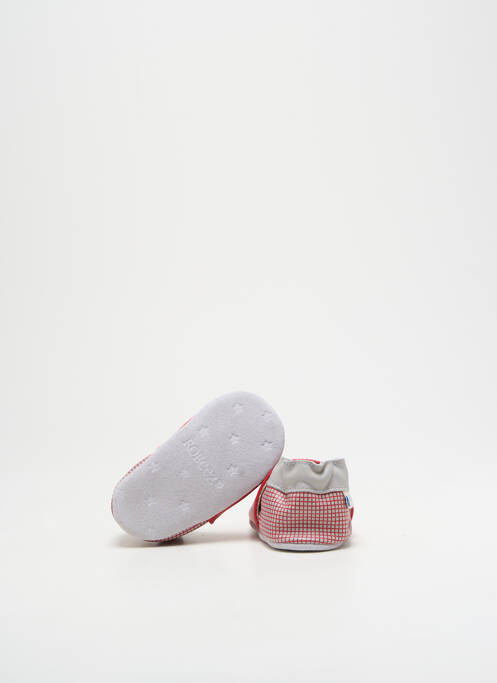 Chaussons/Pantoufles rouge ROBEEZ pour garçon