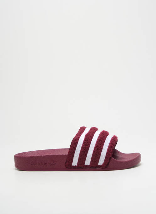 Sandales/Nu pieds rouge ADIDAS pour femme