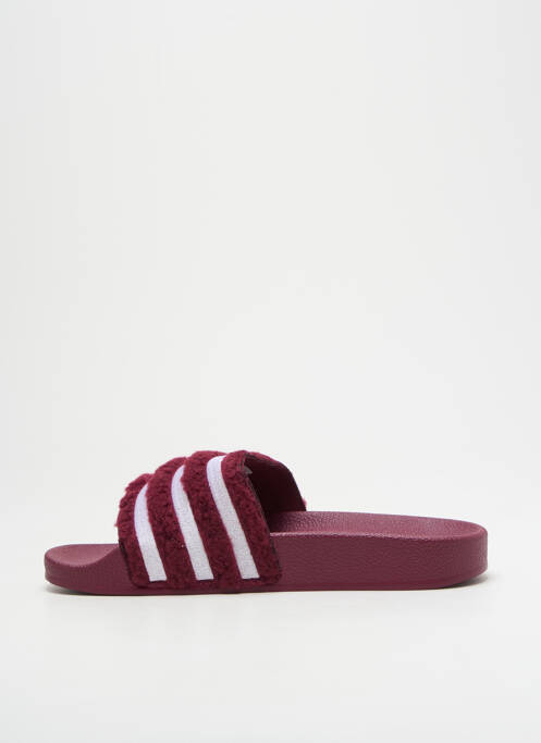 Sandales/Nu pieds rouge ADIDAS pour femme