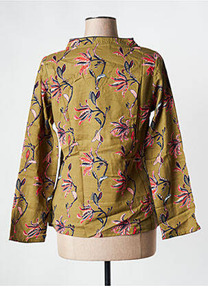Blouse manches longues manches longues vert LA FIANCEE DU MEKONG femme
